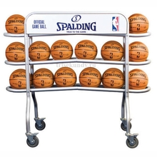 Стойка (тележка) Spalding для мячей мобильная