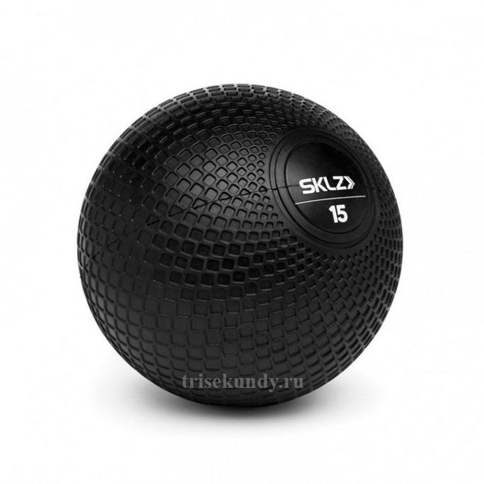 Медицинбол (медбол) SKLZ Med Ball 15 LBS бесшовный набивной мяч