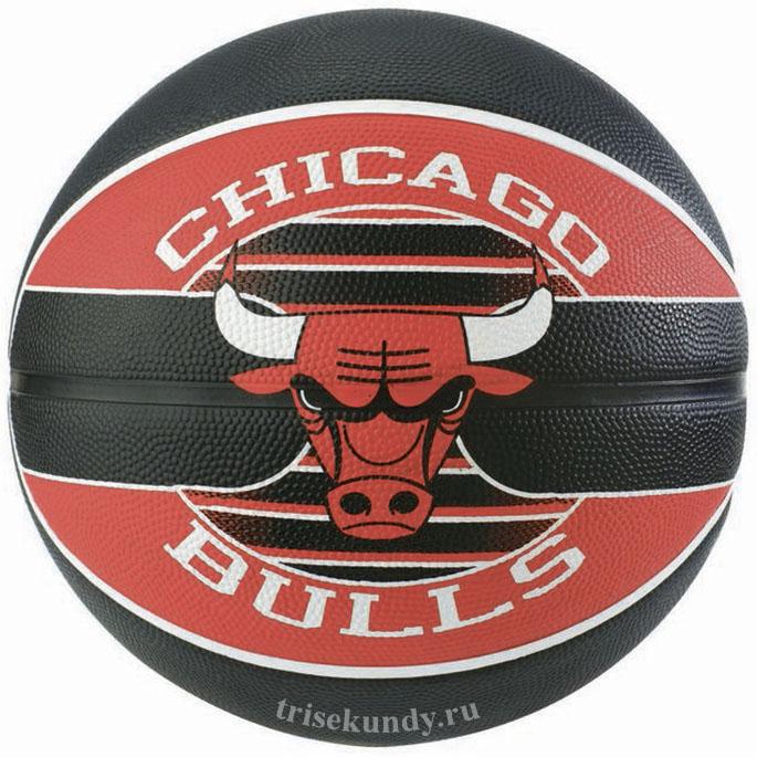 Мяч баскетбольный Spalding Чикаго Булс