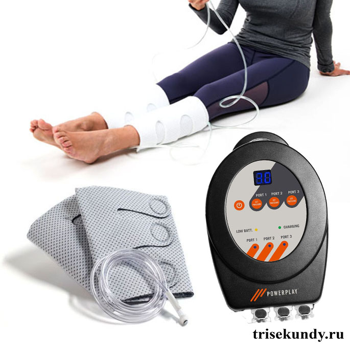PowerPlay Calf Massager Kit аппарат прессотерапии и лимфодренажа ног