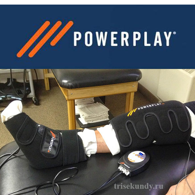 Бандаж для прессотерапии голеностопа PowerPlay Ankle Wrap