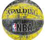 Мяч баскетбольный Spalding GRAFFITI желтый/серый